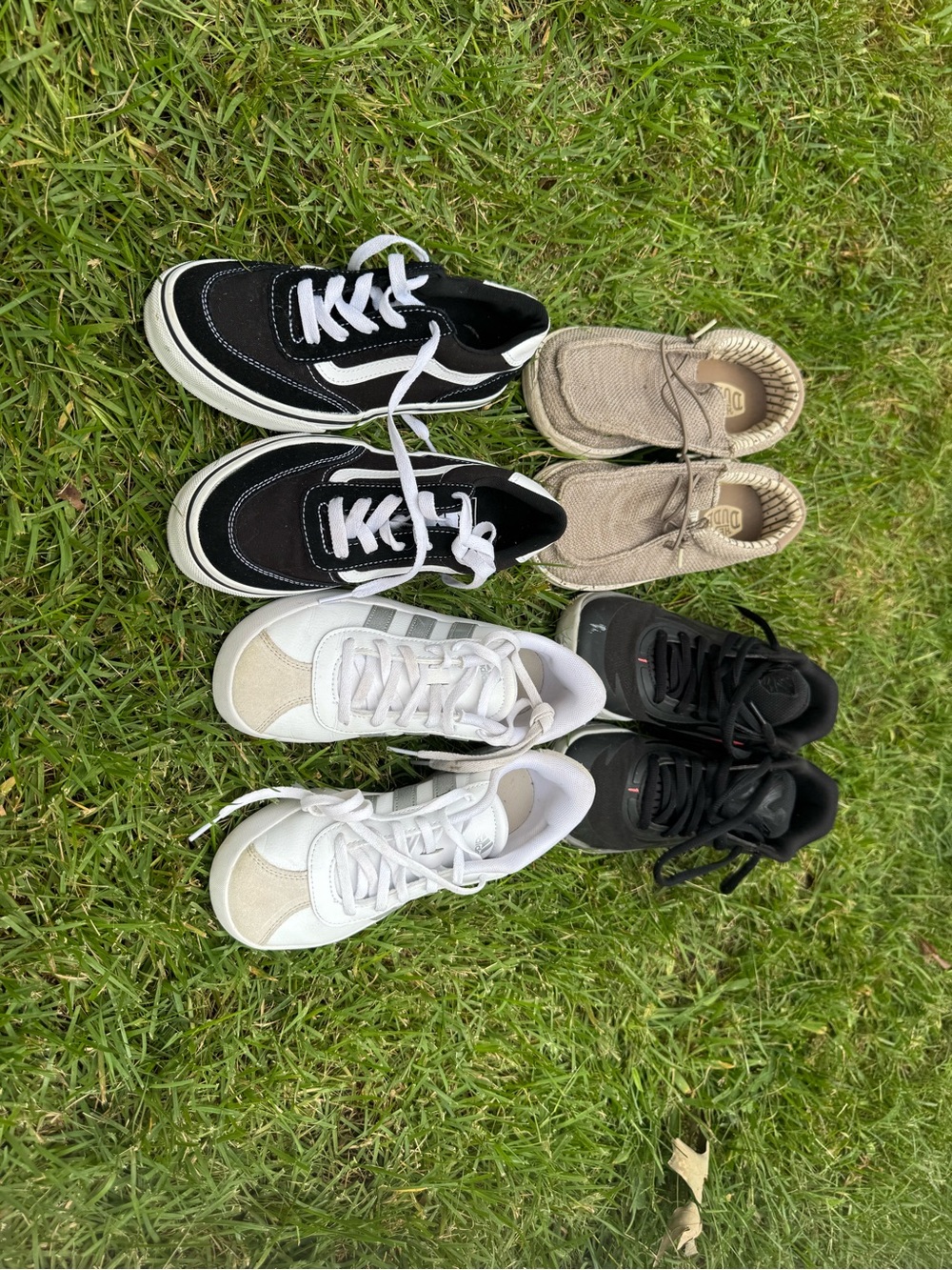 Vans Kids Black Canvas Old Skool Sneakers - Classic Side Stripe